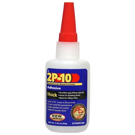 Fastcap 2p-10 Solo Thick 2oz 2.5oz Instant Bonding 2 Part Adhesive 2P-10 SOLO THICK 2OZ