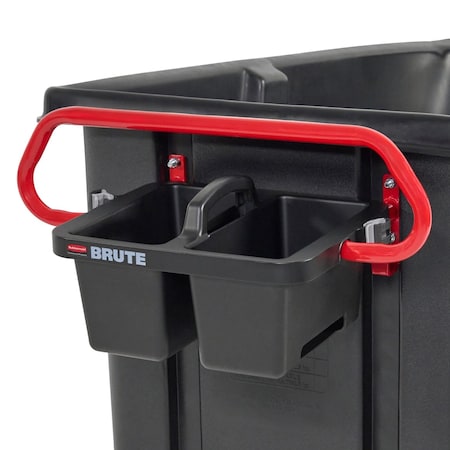 Rubbermaid Commercial Caddy, Red, Includes Handle, 14 in H 2229066