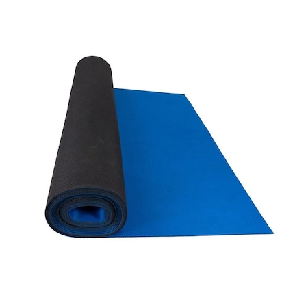 Mytee Products 20ft x 27in Neoprene Floor Runner w/ Slip-Proof Surface, Non Skid Bottom - Blue NFR-BLUE