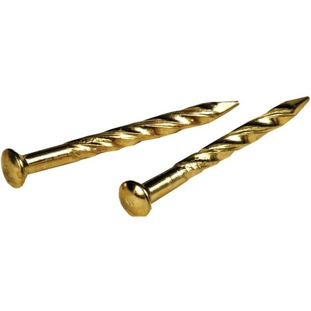 Hillman Nail Trim Brass Pltd 1-1/4 In 122537