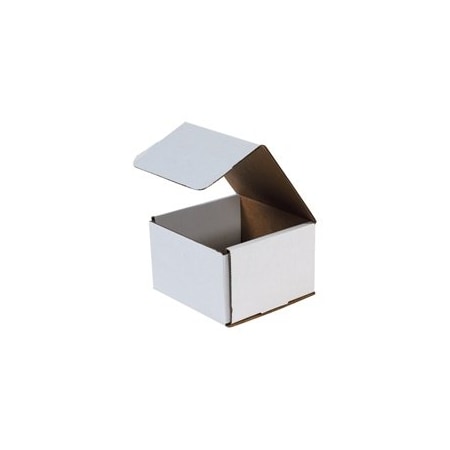 Bubblefast 50-6 x 6 x 4'' White Corrugated Mailers, 50PK BFM664