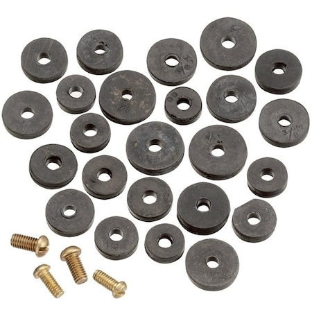 Plumb Pak Faucet Washer Assortment, Rubber PP20520