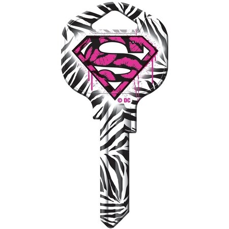 Hy-Ko Key Blank, Solid Brass, Painted, For: Kwikset KW1, Titan KW10 Keyways 15005KW1-SG1