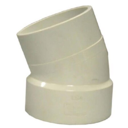 Charlotte Pipe And Foundry 4IN22-1/2DEGSTREETELBOWP PVC003261200HA