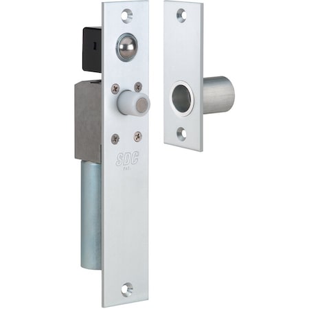 Sdc Mortise Bolt Lock, Aluminum, 1-1/2 in. L FS23MIV