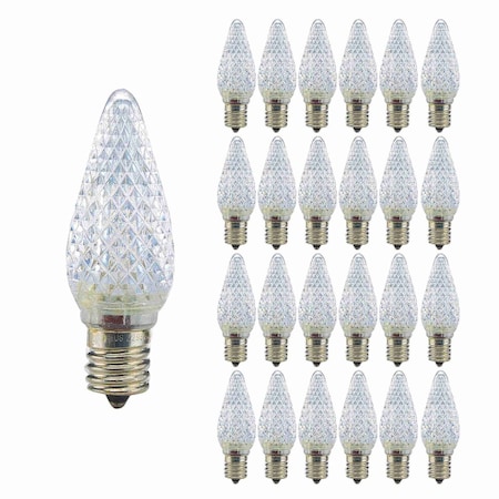 Bulbrite 5-Watt Equivalent C9 Intermediate E17 LED Light Bulb, 2700K, 25PK 862030