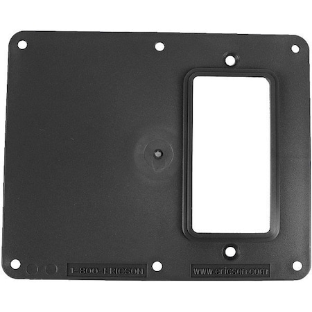 Ericson Coverplate, Outlet Box, Double Gang 8203B