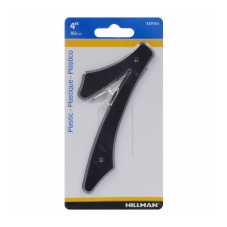Hillman 4" Blk Plas House #7 839764