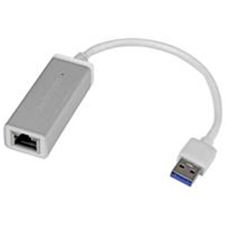 Dynamicfunction USB 3.0 to Gigabit Network Adapter - Silver DY264537