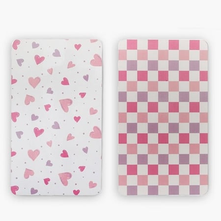 Nashville Wraps Groovy Hearts Cookie Backer Cards, 3.75x6.5, 25PK GCBGH36