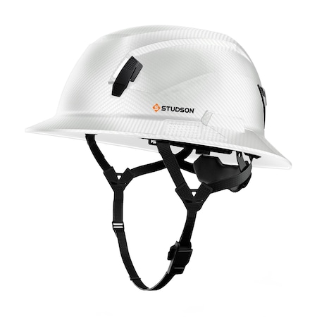 Studson Full Brim Non-Vented, HD White Carbon, OS SHK1-FB-EWCF
