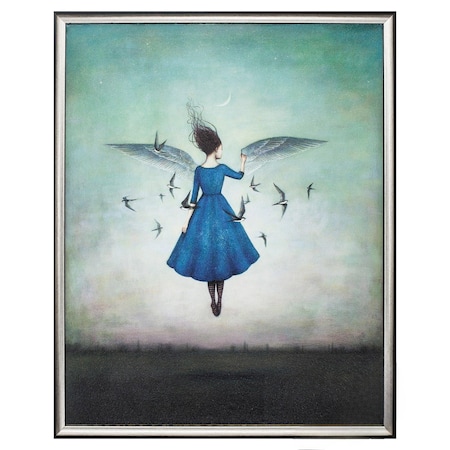 Homeroots 23" X 29" Silver Frame Swift Encounter 365823