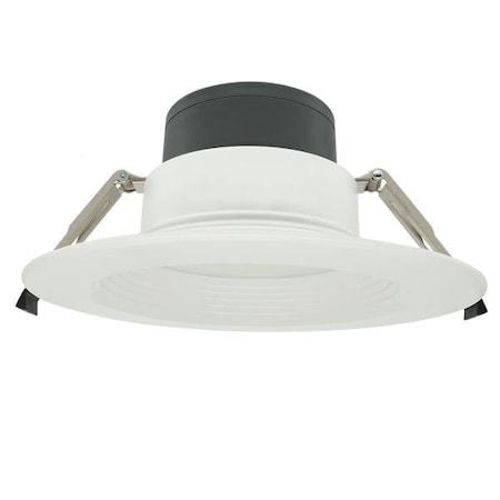 Trace-Lite CDR8 Series 8" LED Downlight, CCT/Power Selectable, 120-277V, Dimmable CDR8-5L-LKFS-WHT