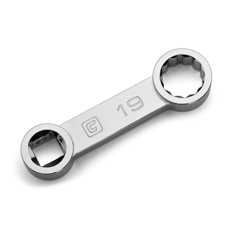 Capri Tools 1/2 in. Drive 19 mm Torque Adapter, 12-Point Box End CP31550-M19