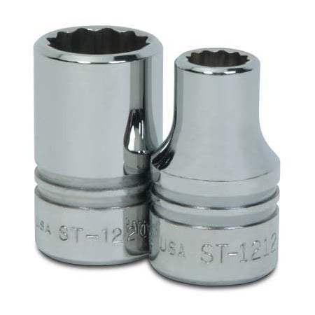 Williams 1/2" Drive, 1-5/16" SAE Socket, 12 Points, Standard 1/2"D, 12Pt, 1-5/16 JHWST-1242