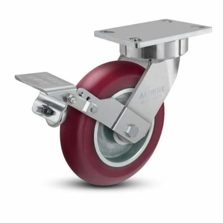 Albion Caster, Maintenance-Free, 10x2, 38AX10228SFBK 38AX10228SFBK