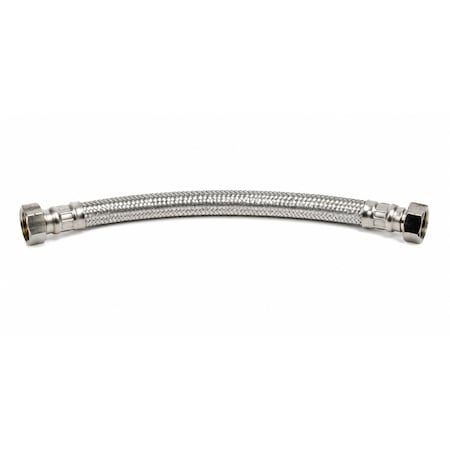 Revalved 18" Braided, 3/4" FIP x 3/4" FIP, WATER HEATER CONNECTOR P13175