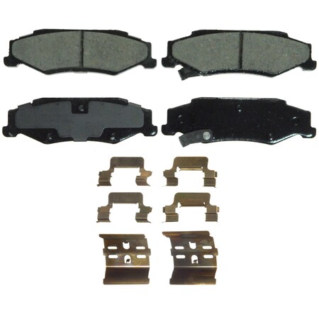 Wagner Brakes Disc Brake Pad Set-ZD732 ZD732
