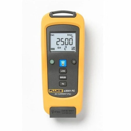 Fluke Digital Clamp Meter, LCD, 2,500 A, 10.0 in (254 mm) Jaw Capacity FLK-A3001FC