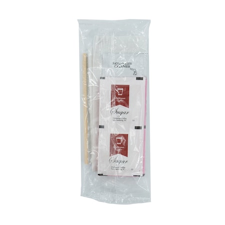 Vistapak Cond Kit 2 Sug, 2 Crmr, 2 Sub 1 Wood Str, 1 Nap 500/cs, 500PK C-CK-222W11-C500