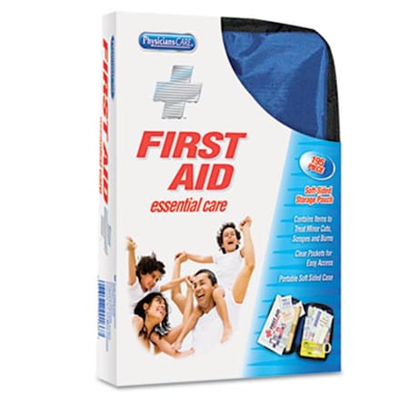 Acme United Soft Sided First Aid Kit For Up to 25 Poeple, 195PK 90167