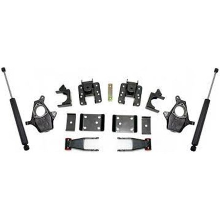 Whole-In-One 0.5 in. Lowering Kit with maxtrac Shocks for 2014-2016 GM 1500 2-4WD WH2143727
