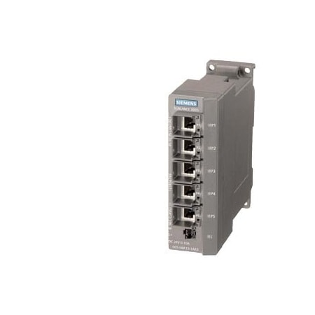 Siemens SCALANCE X005 IE Entry Level Switch unmanaged 5x 10/100 Mbit/s RJ45 6GK5005-0BA10-1AA3
