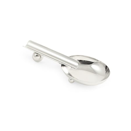 Bey Berk International Bey-Berk International  Stainless Steel Single Cigar Ashtray, Silver C309