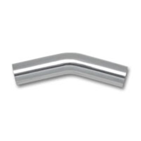 Superjock 3 in. Outlet 30 deg Bend Universal Polished Aluminum Tubing SU3843293
