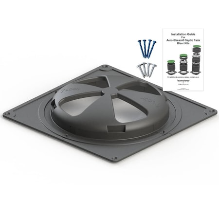Aero-Stream Aero-Stream Septic Tank Riser Base Flange with Integral Safety Barrier 102551