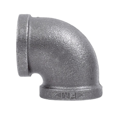 B & K Elbow 90D 2-1/2" Blk 350E90-212