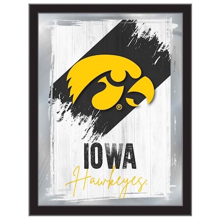 Holland Bar Stool Co University of Iowa 17inx22in Logo Wall Mirror MLogo