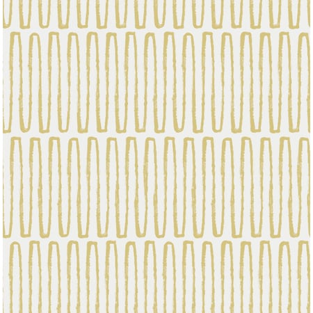 A-Street Prints Lars Mustard Retro Wave Wallpaper 4066-26500