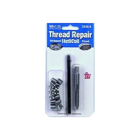 Sw Anderson Universal, M8 x 1.25 Thread Size, With 12 Heli-Coil Inserts/ Installation Tool/ Tap 5546-8