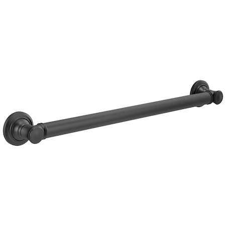Delta Traditional Decorative Ada Grab Bar In Matte Black 41624-BL