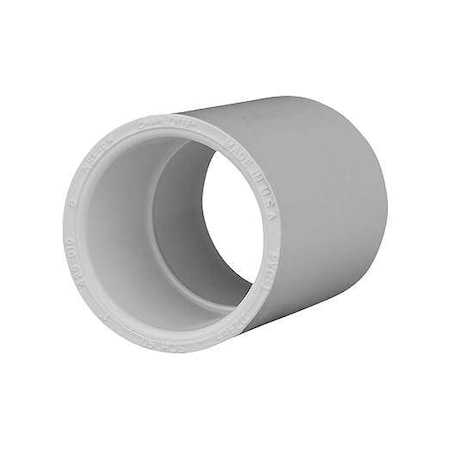 Charlotte Pipe And Foundry PVC 021001000HA 1 IN COUPLING PVC SCH 40 S X PVC 02100 1000HA