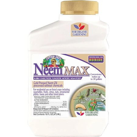 Bonide Products Bonide Products 026 16 oz. Concentrate Bon-Neem Insecticide 199170