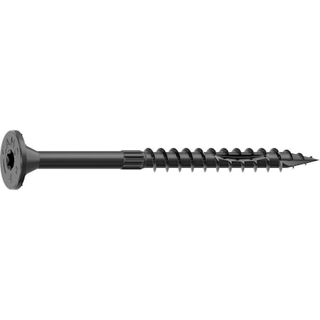 Camo Structural Screw, 5/16 in Thread, 4 in L, Flat Head, Star Drive, Sharp Point, PROTECH Ultra 4 Coated, 250 0366209