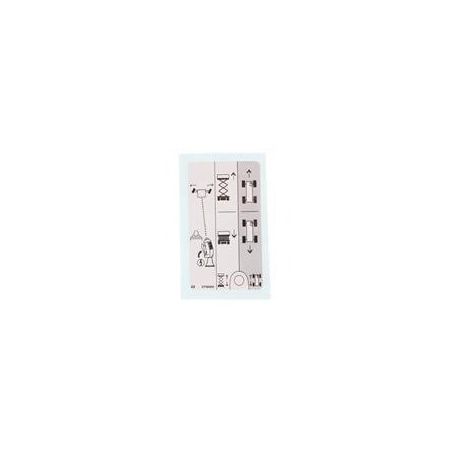 Skyjack REPLACEMENT DECAL, LIFT UP/DWN/DRIVE 130634