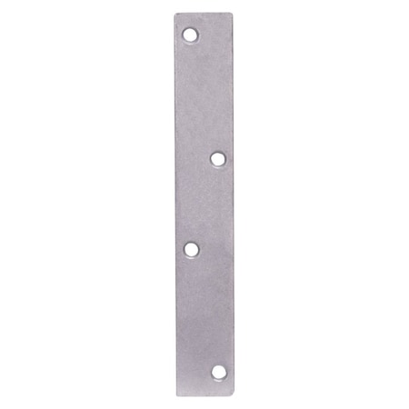 Prosource Mending Plate, 8 in L, 114 in W, Steel, Galvanized, Screw Mounting MP-Z08-01PS