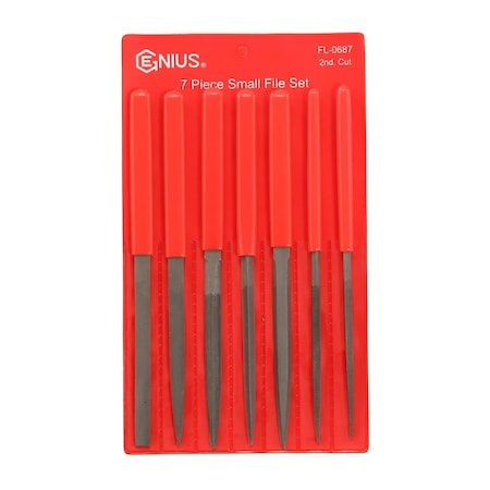 Genius Tools 7PC Small File Set FL-0687