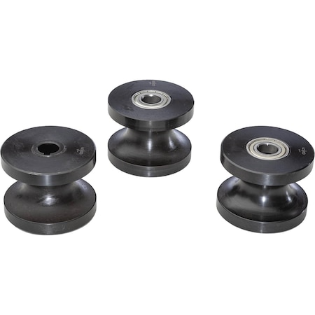 Grizzly Round Tube Rollers, 1-5/8" T33034