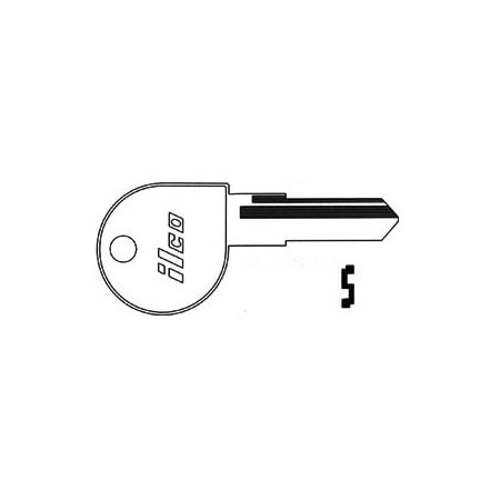 Ilco Unican Harley Davidson Motorcycle Key Blank, 10PK X135