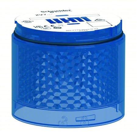 Schneider Electric Tower Light Module, Blue, Steady, LED XVB7C26