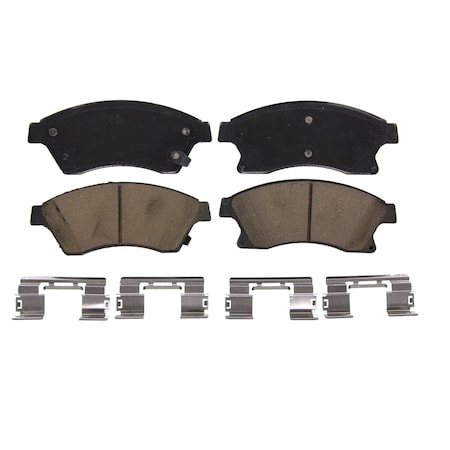 Wagner Brake QuickStop Front Disc Brake Pad Set Ceramic,  ZD1522
