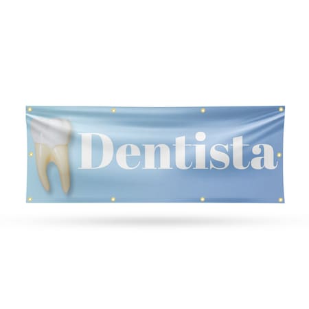 Signmission Dentista, 36 Inch x 96 Inch, Vinyl Banner B-96-30542