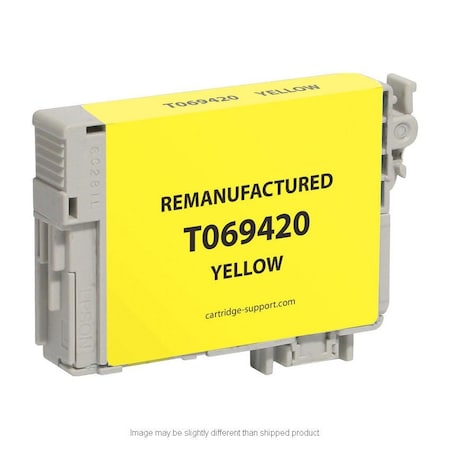 Epson Replacement, YELLOW Compatible InkJet Ink, 350 page yield T069420-S