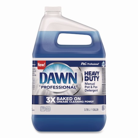 Dawn Professional Heavy-Duty Manual Pot and Pan Dish Detergent, Original Scent, 1 gal Bottle 8728