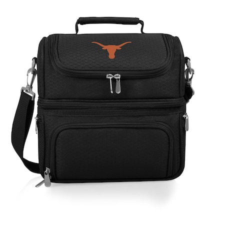 Picnic Time Family Of Brands NCAA Texas Longhorns Pranzo Lunch Bag - Insulated Lunch Box with Picnic Set 512-80-175-194-1