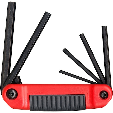 Eklind 6 Piece SAE Fold-Up Hex Key Set, 25611 25611